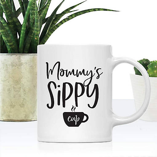 Mommy's Sippy Cup Ceramic Mug