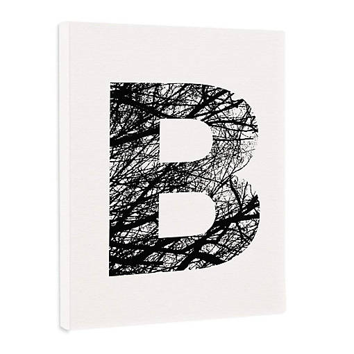 Monogram Tree Branch Art B 8.5x11in