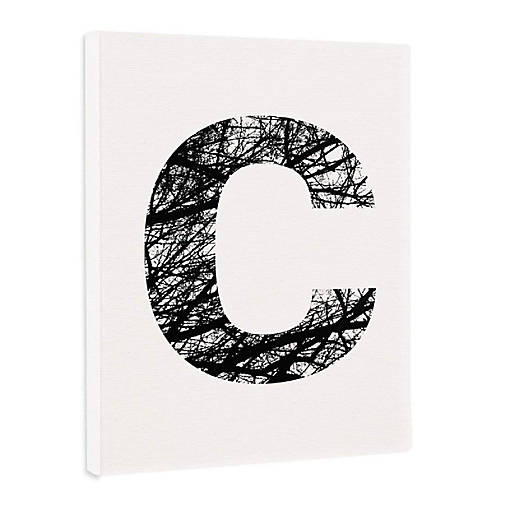 Monogram Tree Branch Art C 8.5x11in