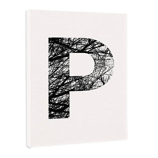 Monogram Tree Branch Art P 8.5x11in