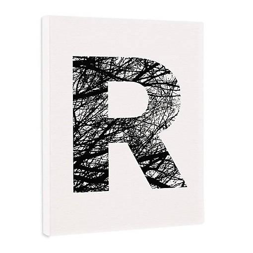 Monogram Tree Branch Art R 8.5x11in