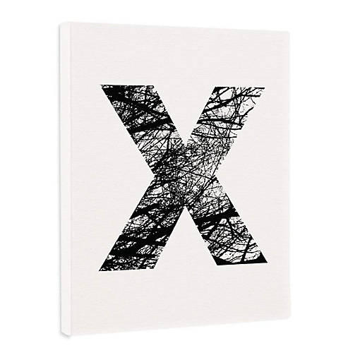 Monogram Tree Branch Art X 8.5x11in