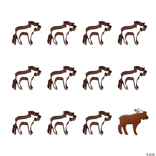 Moose 4" Cookie Cutters