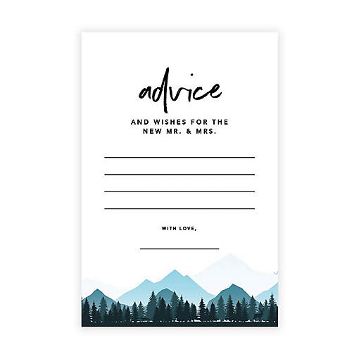 Mountain Forest Advice 4x6IN 56PC