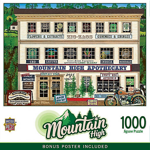 Mountain High 1000 Piece Jigsaw Puzzle