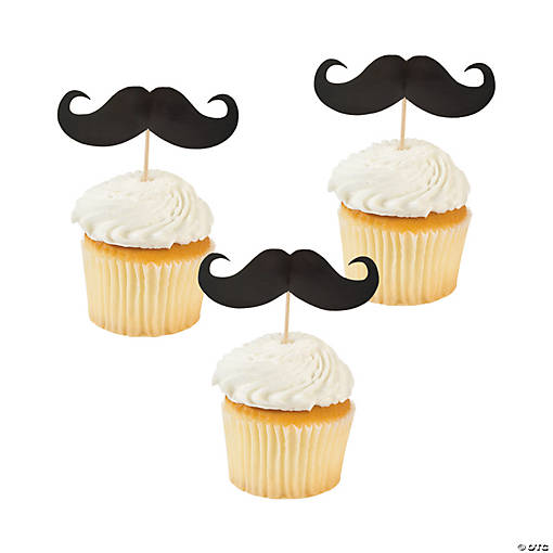 Mustache Picks - 25 Pc.
