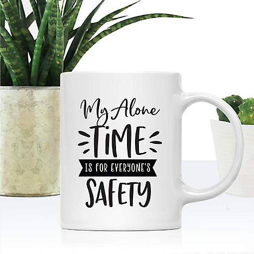 My Alone Time Safety Ceramic Mug