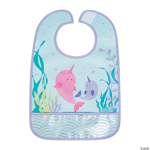 Narwhal Party Bib