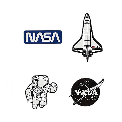 NASA Icons 4-Pack Lapel Pin Set