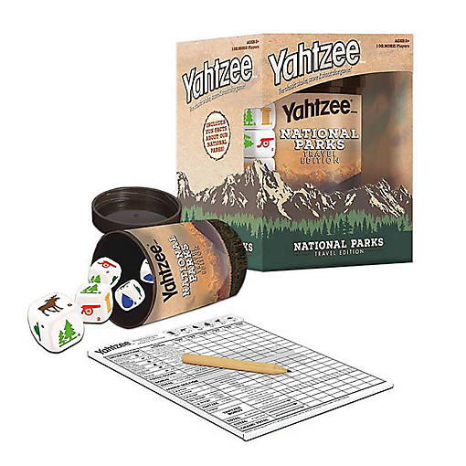 National Parks Yahtzee Dice Game