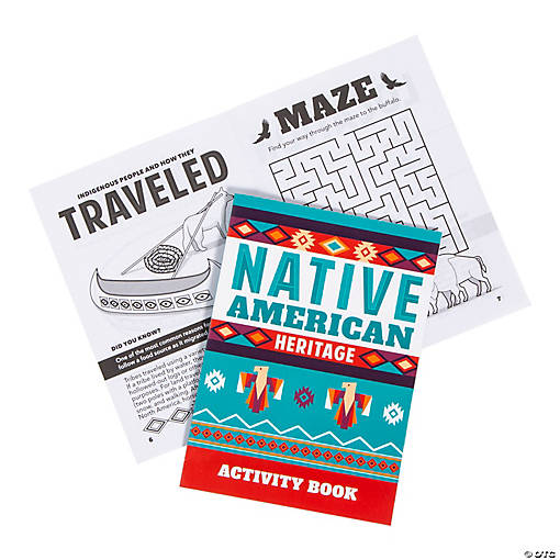 Native American Heritage Activity Books - 12 Pc.