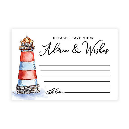 Nautical Lighthouse Advice 4x6IN 56PC