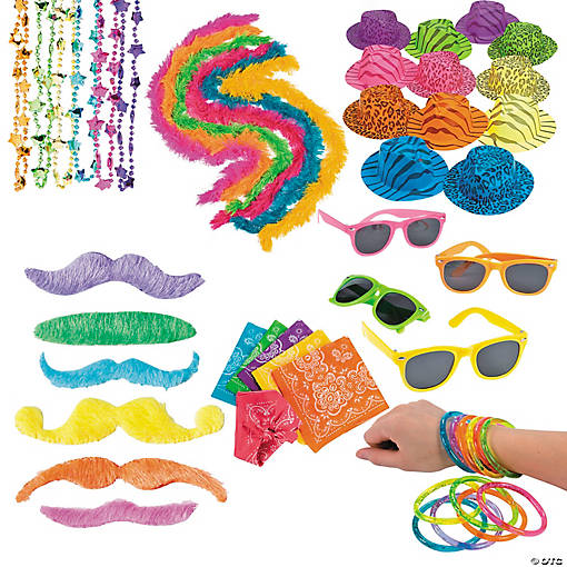 Neon Apparel Party Kit - 252 Pc.