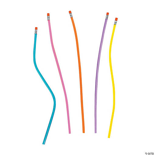 Neon Flexible Pencils - 12 Pc.