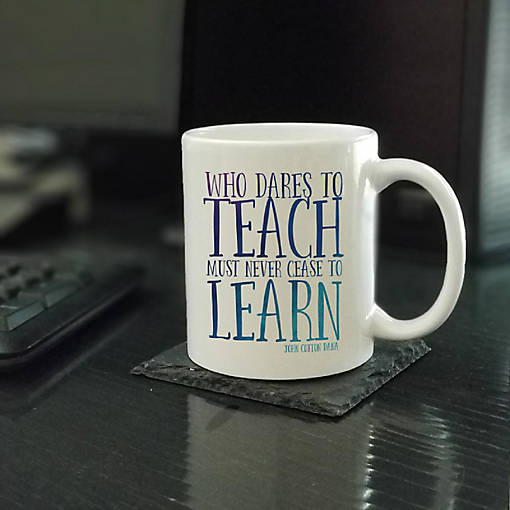 Never Cease to Learn Ceramic Mug
