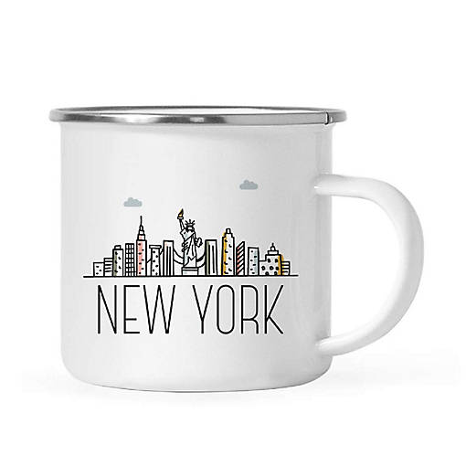New York Skyline 11oz Camp Mug