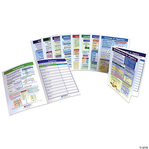 NewPath Learning Algebra Skills Visual Learning Guides Set