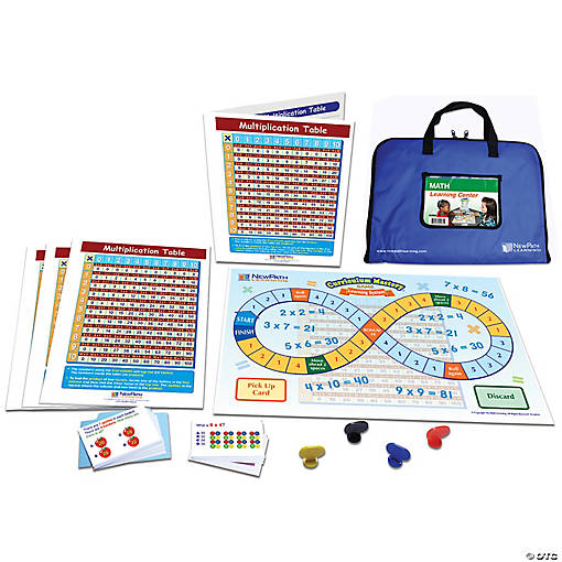 NewPath Learning Multiplication Table Grades Learning Center, Grade 3-5