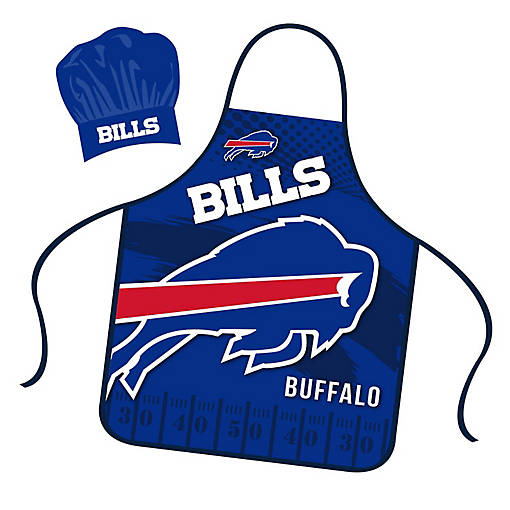 NFL Apron and Chef Hat Set  Buffalo Bills