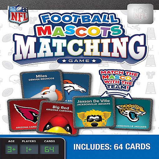 NFL Mascots Matching Game