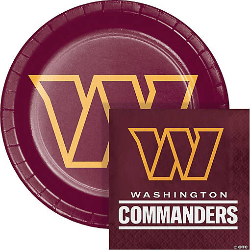 NFL Washington Commanders Tailgating Kit, Serves 16