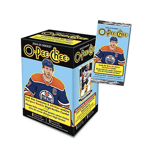 NHL 2024-25 O-Pee-Chee Blaster Box  9 Packs