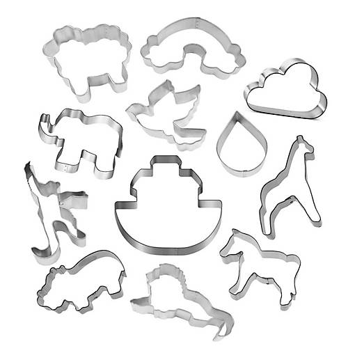 Noah's Ark 12 Piece Cookie Cutter Set
