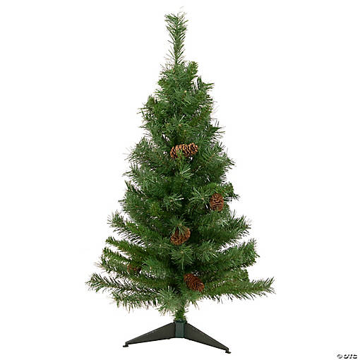 Northlight 3' Black River Pine Artificial Medium Profile Christmas Tree  Unlit
