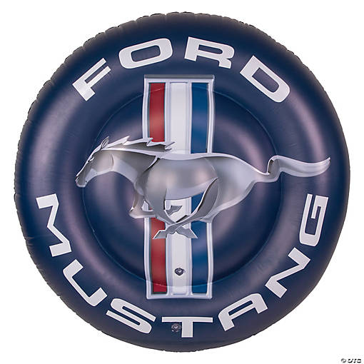 Northlight 46" Inflatable Round Ford Mustang Pool Float