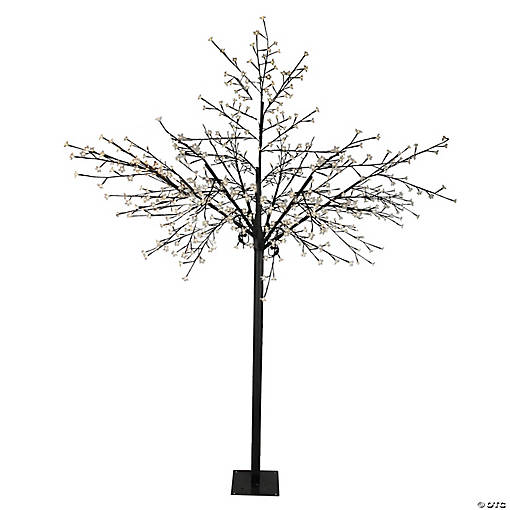 Northlight 8' Multi-Function LED Cherry Blossom Flower Tree - Warm White Lights