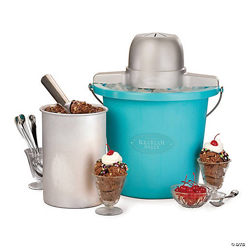 Nostalgia 4-Quart Electric Ice Cream Maker