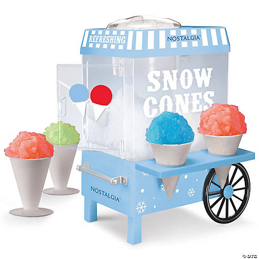 Nostalgia Snow Cone Maker Blue