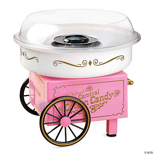 Nostalgia Vintage Cotton Candy Maker, Pink