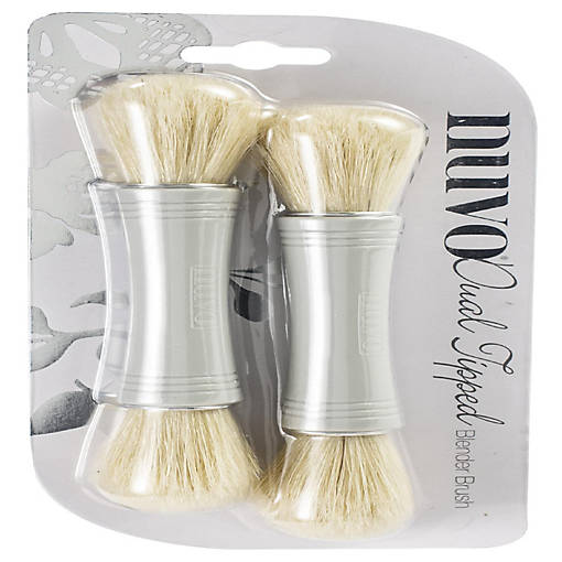 Nuvo Dual Ended Blender Brush-2/Pkg