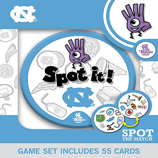 Officially licensed NCAA UNC Tar Heels Spot It Game