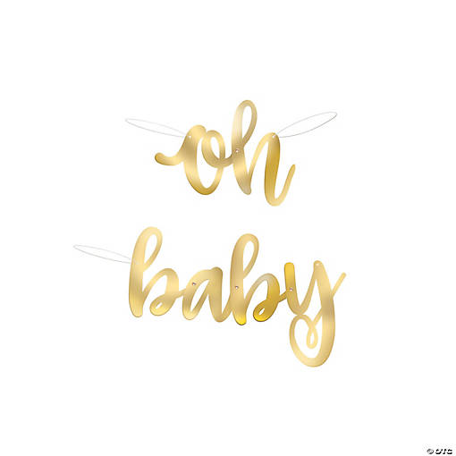 Oh Baby Script Garland