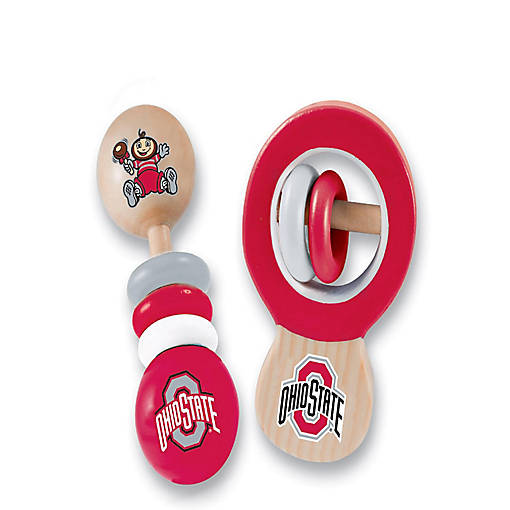 Ohio State Buckeyes - Baby Rattles 2-Pack