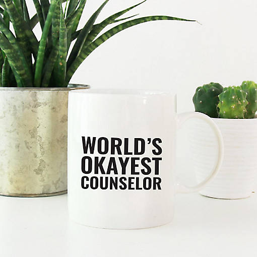 Okayest Counselor Ceramic Mug