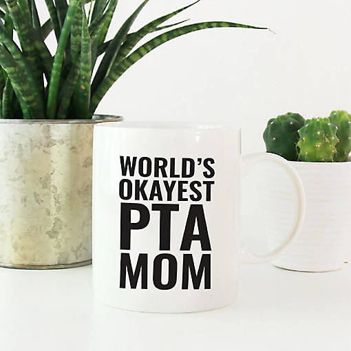Okayest PTA Mom Ceramic Mug