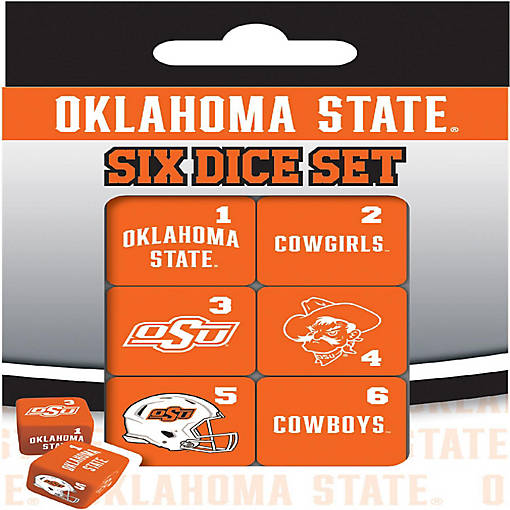 Oklahoma State Cowboys Dice Set - 19mm