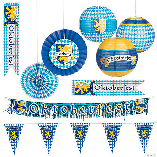 Oktoberfest Decorating Kit - 22 Pc.