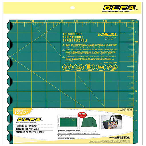 OLFA Folding Cutting Mat 12"X17"