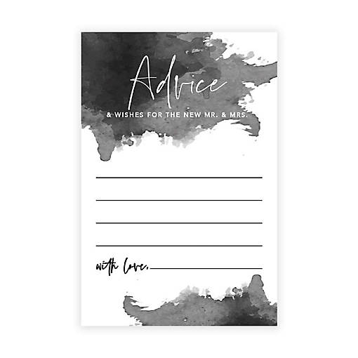 Ombre Gray Advice 4x6IN 56PC