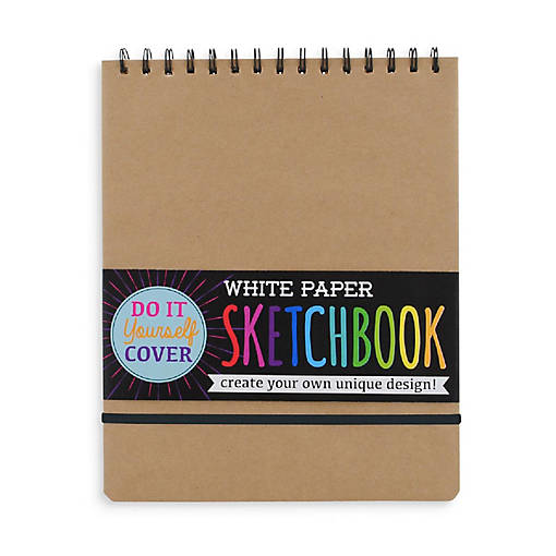 OOLY DIY Sketchbook - Large - White