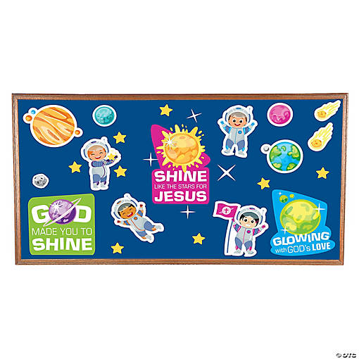 Outer Space VBS Bulletin Board Set - 27 Pc.