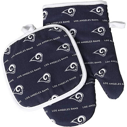 Oven Mitt &amp; Pot Holder, Rush - LA Rams
