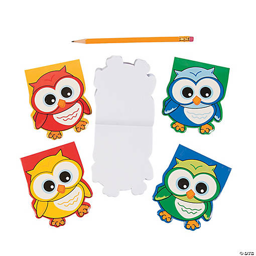 Owl Notepads - 24 Pc.