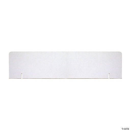 Pacon Presentation Board Headers - White, 24 Pieces