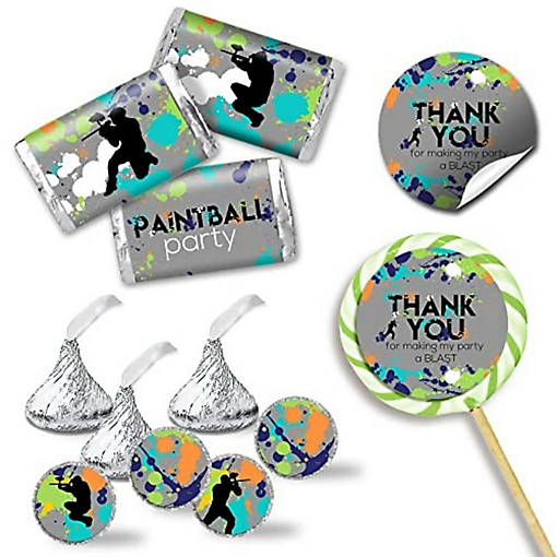 Paintball Sticker Bundle 429pc. by AmandaCreation