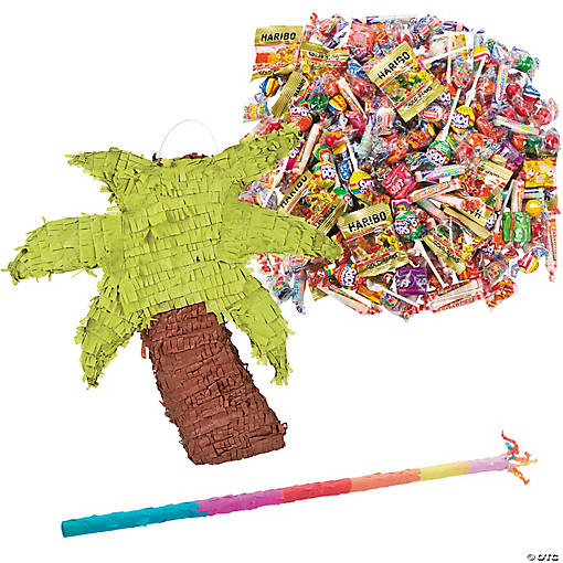 Palm Tree Pi&amp;#241;ata Kit -208 Pc.